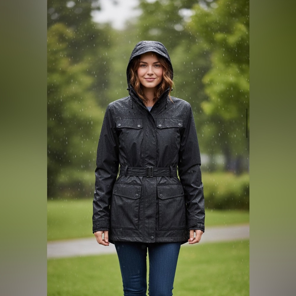 North Face‎ Women’s Melina Belted Rain Trench Jacket Size Small